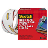 Scotch® Book Tape, 3" Core, 2" X 15 Yds, Clear freeshipping - TVN Wholesale
