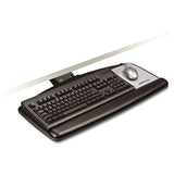 3M™ Sit-stand Easy Adjust Keyboard Tray, Standard Platform, 25.5w X 12d, Black freeshipping - TVN Wholesale