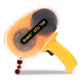 Scotch® Adhesive Transfer Tape Applicator, For Rolls Up To 0.5 To X 1,296", Yellow freeshipping - TVN Wholesale