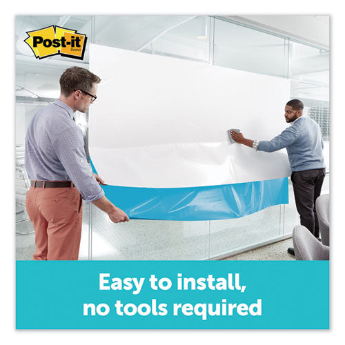 Post-it® Dry Erase Surface With Adhesive Backing, 72" X 48", White freeshipping - TVN Wholesale