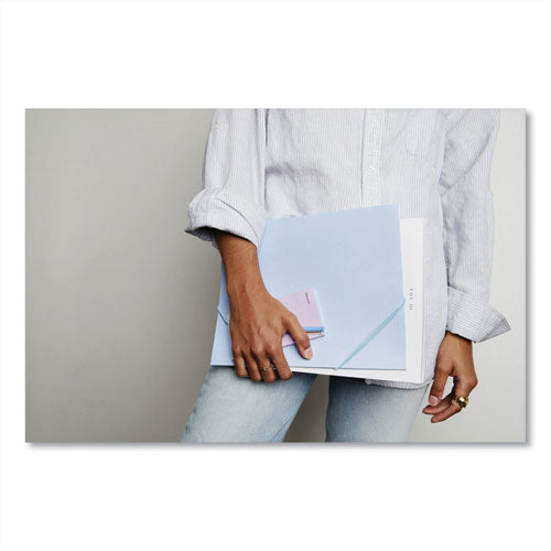 Noted by Post-it® Brand Folio, 1 Section, Letter Size, Blue, 2-pack freeshipping - TVN Wholesale