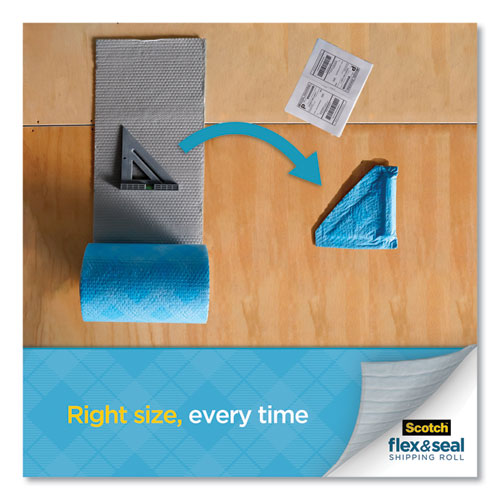 Scotch™ Flex And Seal Shipping Roll, 15" X 10 Ft, Blue-gray freeshipping - TVN Wholesale