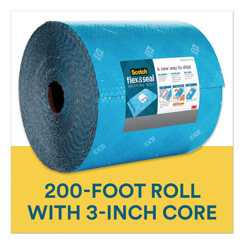 Scotch™ Flex And Seal Shipping Roll, 15" X 200 Ft, Blue-gray freeshipping - TVN Wholesale