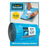 Scotch™ Flex And Seal Shipping Roll, 15" X 50 Ft, Blue-gray freeshipping - TVN Wholesale