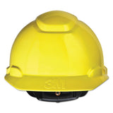3M™ H-700 Series Hard Hat With Four Point Ratchet Suspension, Yellow freeshipping - TVN Wholesale