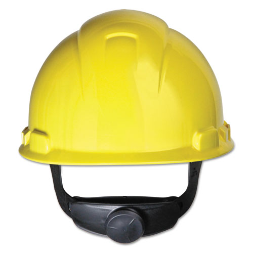 3M™ H-700 Series Hard Hat With Four Point Ratchet Suspension, Yellow freeshipping - TVN Wholesale