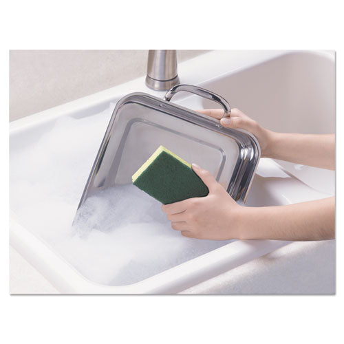 Scotch-Brite® Heavy-duty Scrub Sponge, 4.5 X 2.7, 0.6" Thick, Yellow-green, 3-pack freeshipping - TVN Wholesale