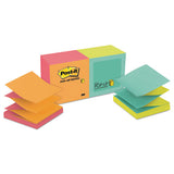 Post-it® Dispenser Notes Original Pop-up Refill In Alternating Poptimistic Collection Colors, Value Pack, 3 X 3, 100 Notes-pad, 12 Pads-pack freeshipping - TVN Wholesale