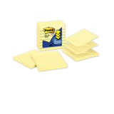 Post-it® Pop-up Notes Original Canary Yellow Pop-up Refill, Lined, 3 X 3, 100-sheet, 6-pack freeshipping - TVN Wholesale