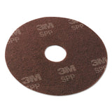 Scotch-Brite™ Surface Prep Floor Pads, 16" Diameter, Brown, 10-carton freeshipping - TVN Wholesale