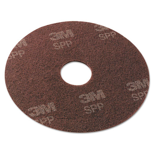Scotch-Brite™ Surface Preparation Pad, 17" Diameter, Maroon, 10-carton freeshipping - TVN Wholesale