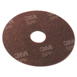 Scotch-Brite™ Surface Preparation Pad, 17" Diameter, Maroon, 10-carton freeshipping - TVN Wholesale