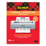 Scotch™ Laminating Pouches, 3 Mil, 9" X 11.5", Gloss Clear, 20-pack freeshipping - TVN Wholesale
