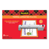 Scotch™ Laminating Pouches, 3 Mil, 9" X 11.5", Gloss Clear, 20-pack freeshipping - TVN Wholesale