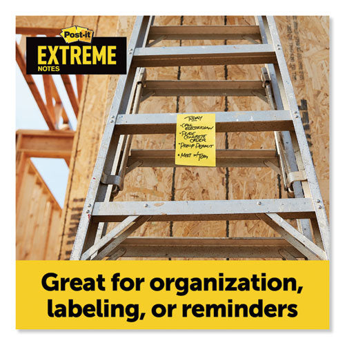 Post-it® Extreme Notes Xl Notes With Holder, Green-orange-yellow, 4.5" X 6.75", 25 Sheets-pad, 9 Pads-pack freeshipping - TVN Wholesale