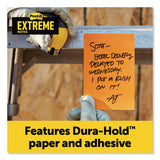 Post-it® Extreme Notes Xl Notes With Holder, Green-orange-yellow, 4.5" X 6.75", 25 Sheets-pad, 9 Pads-pack freeshipping - TVN Wholesale