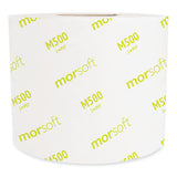 Morcon Tissue Morsoft Controlled Bath Tissue, Septic Safe, 2-ply, White, 3.9" X 4", Band-wrapped, 500 Sheets-roll, 24 Rolls-carton freeshipping - TVN Wholesale