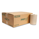 Morcon Tissue Morsoft Universal Roll Towels, 8" X 350 Ft, Brown, 12 Rolls-carton freeshipping - TVN Wholesale