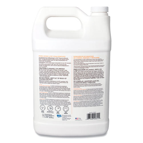 Motsenbocker's Lift-Off® No. 1 Food, Beverage And Pets Stain Remover, Mild Fruity Scent, 1 Gal Pour Bottle, 4-carton freeshipping - TVN Wholesale