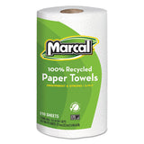 Marcal® 100% Premium Recycled Kitchen Roll Towels, 2-ply, 8.8 X 11, 210 Sheets, 12 Rolls-carton freeshipping - TVN Wholesale