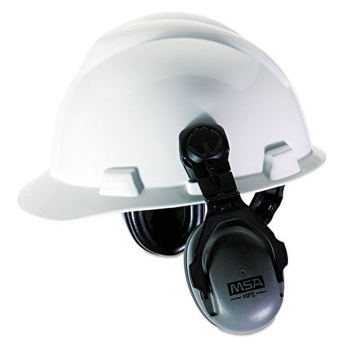 MSA Hpe Cap-mounted Earmuffs, 27nrr, Gray-black freeshipping - TVN Wholesale