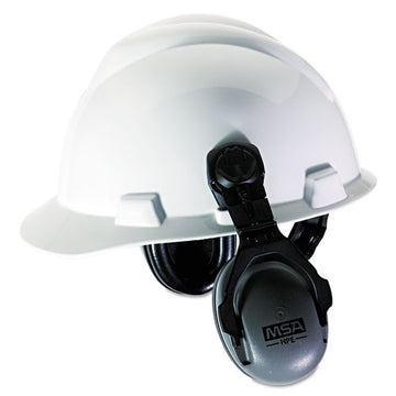 MSA Hpe Cap-mounted Earmuffs, 27nrr, Gray-black freeshipping - TVN Wholesale