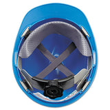 MSA V-gard Hard Hats, Ratchet Suspension, Size 6 1-2 - 8, Blue freeshipping - TVN Wholesale