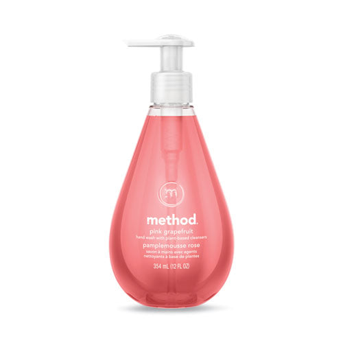 Method® Gel Hand Wash, Pink Grapefruit, 12 Oz Pump Bottle freeshipping - TVN Wholesale