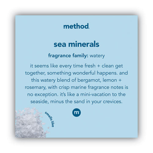 Method® Foaming Hand Wash, Sea Minerals, 10 Oz Pump Bottle, 6-carton freeshipping - TVN Wholesale