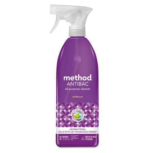 Method® Antibac All-purpose Cleaner, Wildflower, 28 Oz Spray Bottle freeshipping - TVN Wholesale