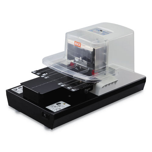 MAX Eh-110f Professional Heavy Duty Flat Clinch Stapler, 100-sheet Capacity, Gray freeshipping - TVN Wholesale