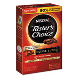 Nescafé® Taster's Choice Decaf House Blend Instant Coffee, 0.1oz Stick, 5-box, 12 Bx-ctn freeshipping - TVN Wholesale