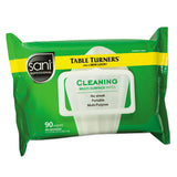 Sani Professional® Multi-surface Cleaning Wipes, 11 1-2 X 7, White, 90 Wipes-pack, 12 Packs-carton freeshipping - TVN Wholesale