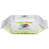 Wet-Nap® Hands And Face Cleansing Wipes, 7 X 6, White, Fragrance-free, 110-pack freeshipping - TVN Wholesale