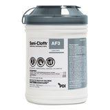 Sani Professional® Sani-cloth Af3 Germicidal Disposable Wipes, 6 X 6.75, 160 Wipes-canister, 12 Canisters-carton freeshipping - TVN Wholesale