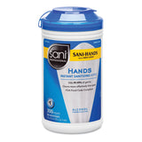 Sani Professional® Hands Instant Sanitizing Wipes, 7 1-2 X 5, 300-canister freeshipping - TVN Wholesale