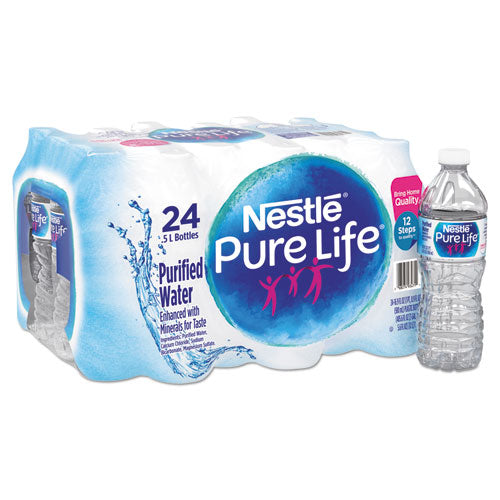 Nestlé® Pure Life Purified Water, 16.9 Oz Bottle, 24-carton freeshipping - TVN Wholesale