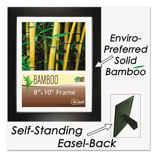NuDell™ Bamboo Frame, 8 1-2 X 11, Black freeshipping - TVN Wholesale