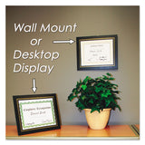 NuDell™ Leatherette Document Frame, 8-1-2 X 11, Burgundy, Pack Of Two freeshipping - TVN Wholesale