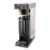 Newco Ace-ts Telescoping Plumbed-in Coffee Brewer, 12-cup, Stainless Steel-black freeshipping - TVN Wholesale