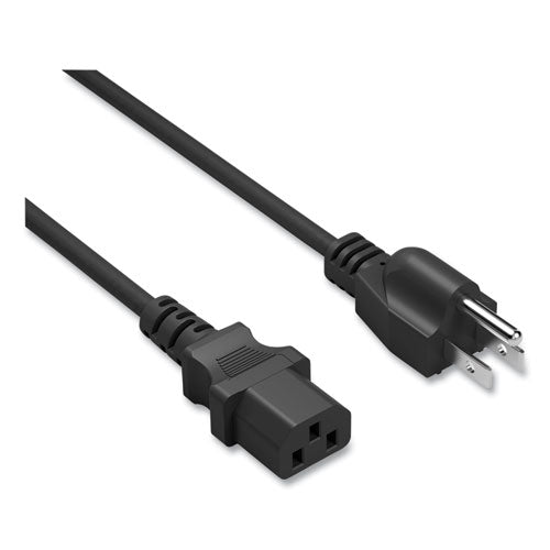 NXT Technologies™ Ac Replacement Power Cord, Black freeshipping - TVN Wholesale