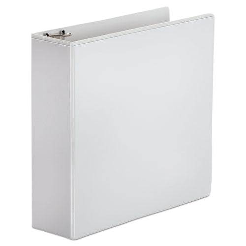 Office Impressions® Economy Round Ring View Binder, 3 Rings, 3" Capacity, 11 X 8.5, White freeshipping - TVN Wholesale