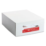 Office Impressions® White Envelope, #10, Commercial Flap, Gummed Closure, 4.13 X 9.5, White, 500-box freeshipping - TVN Wholesale