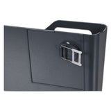 Officemate Verticalmate Cubicle Wall File Pocket, Plastic, 11 1-2 X 2 X 9, Slate Gray freeshipping - TVN Wholesale