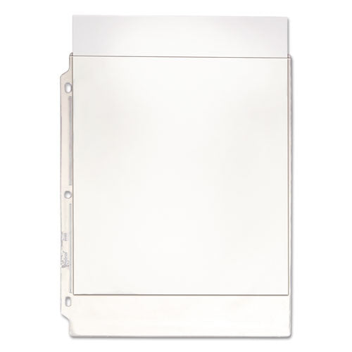 Oxford™ Top-load Poly-vinyl Three-hole Sheet Protectors, Heavy Wt, Letter, 50-box freeshipping - TVN Wholesale