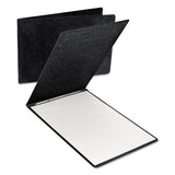 Oxford™ Extra Large Pressboard Report Cover W- Reinforced Side Hinge, Two-prong Fastener, 3" Capacity, 11 X 17, Black-black freeshipping - TVN Wholesale
