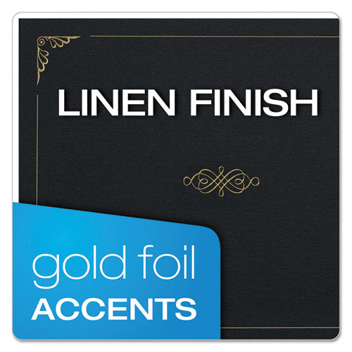 Oxford™ Certificate Holder, 11 1-4 X 8 3-4, Black, 5-pack freeshipping - TVN Wholesale