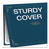 Oxford™ Certificate Holder, 11 1-4 X 8 3-4, Dark Blue, 5-pack freeshipping - TVN Wholesale