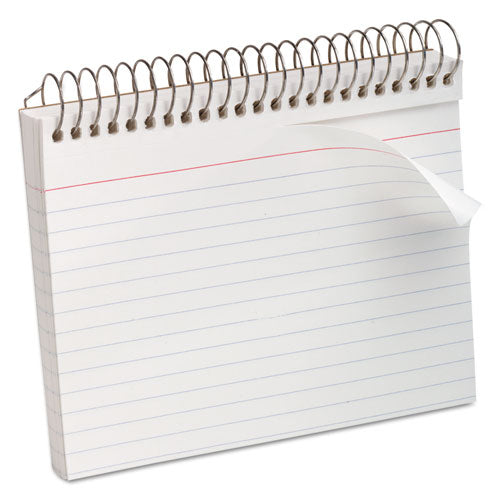Oxford™ Spiral Index Cards, Ruled, 3 X 5, White, 50-pack freeshipping - TVN Wholesale