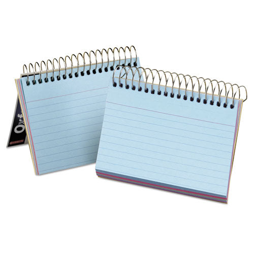 Oxford™ Spiral Index Cards, Ruled, 3 X 5, Assorted, 50-pack freeshipping - TVN Wholesale